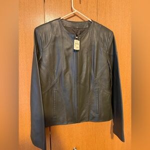 Siena Studio Black Leather Jacket
